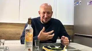 White Birch Vodka on Borodino Bread