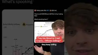 They Are About to Crash Crypto… (Whales Selling)🚨
