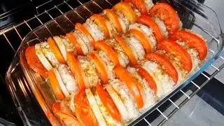 Ужин в ДУХОВКЕ. Рецепт с фаршем. ENG SUB