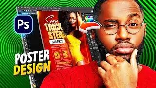 How To Create or  Design a Club Poster Design on Adobe Photoshop || 2023 Tutorial