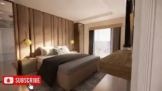 Serene Bedrooms & Stylish Washrooms in 3D