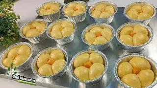 وصفه معجنات اروع من القرص و الباتيه للمدارس ولكل الوجبات❗فطائر قطنيه سهله تنفع تفريز❗طريقه خبز سريعه