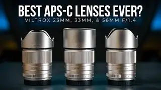 Viltrox 23mm, 33m, 56mm f1.4 Review | Best Budget APS-C Lenses Ever? (Sample Photos + Video Footage)