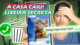Achei a Lixeira Secreta do WhatsApp! Onde Ficam as Fotos Apagadas 😱