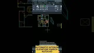 AUTOMATIC INTERIOR ELEVATIONS IN YQARCH PLUGIN AUTOCAD TUTORIAL 