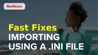 Importing using a .INI file