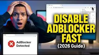 How to Disable AdBlocker in Google Chrome (Step-by-Step Guide 2026