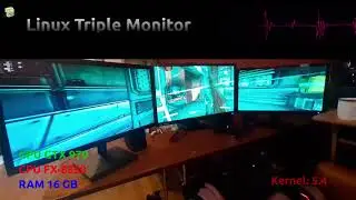 Linux Triple Monitor
