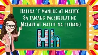 HOW TO WRITE SMALL AND BIG LETTER Hh 