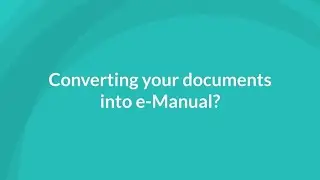 e-Manual Create (English)