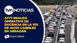 Operativo de docencia vial en Arraiján: ATTT interviene en la vía de ocho carriles