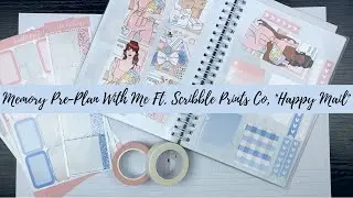 Memory Pre-Plan With Me Ft.  Scribble Prints Co, 