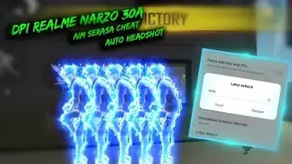 New Sensitivitas + Hud + Dpi⚡👽| Setting Realme Narzo 30a | Free Fire Highlight ❤️🇮🇩