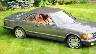 1985 Mercedes-Benz 500 SEC c126 with Carlsson wheels