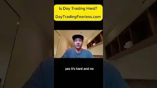 Is day trading really hard? #daytraderlife #stocktrading #daytrades #daytrading