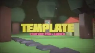 Free 3D Cinema 4D Poly Woodland Intro Template!