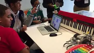 Music Machines at Scratch Day MIT 2018