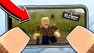 Playing The Wild West on MOBILE...