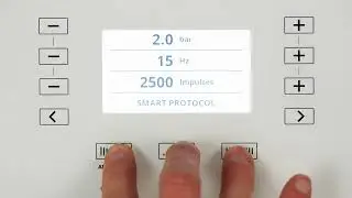 How to change the language of the interface of the DolorClast® Radial Shock Waves?