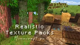 Realistic Texture Packs | Minecraft pe 🍃✨