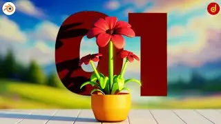 Cartoon Red Flower 3D Modeling in Blender | Flowers in Blender | Part 01