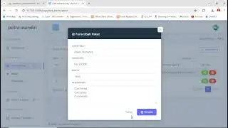 Aplikasi Laundry menggunakan Laravel berbasis Web