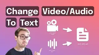How to Transcribe Audio & Video Files to Text | Basic Tutorial