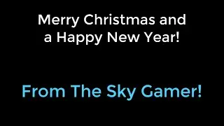 Merry Christmas and a Happy New Year!