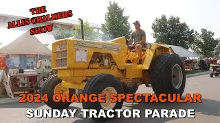 Allis Chalmers Show: 2024 Orange Spectacular Sunday Tractor Parade