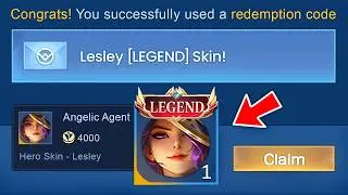 CLAIM FREE Lesley Legend Skin in MLBB (REDEEM CODE)