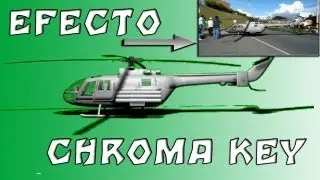 Efecto Chroma Key pantalla verde sony vegas