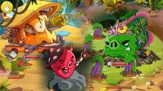 Angry Birds Epic - All Bosses & Ending