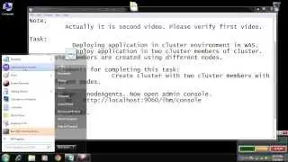 Deploying application in cluster in WebSphere Application Server  v 8 5 on windows