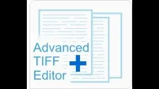 Advanced TIFF Editor Plus Review | How to Split multi-page TIFF files in Advanced TIFF Editor Plus