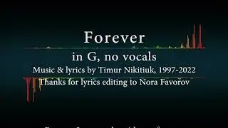 Forever (karaoke in G, no vocals)