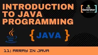 Array In Java | Array In Java Definition | Java Tutorial For Beginner|#11