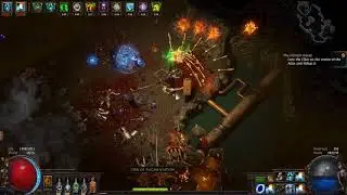 Path of exile. Maze of minotaur. Elemental hit.