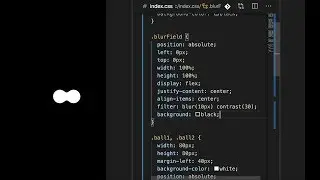 Making Sticky Balls with CSS filter