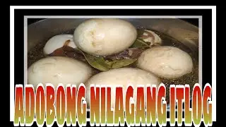 ADOBONG NILAGANG ITLOG | TIPID TIPS | PANLASANG PINOY