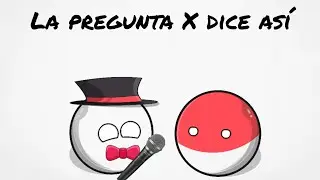 La pregunta X dice así #humor #countryballs #suscribete #geometricossammy #recopilación  #parati #xd