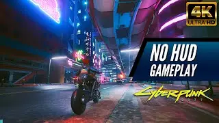 CYBERPUNK 2077 | Free Roam Gameplay No HUD [4K 60FPS HDR PS5]