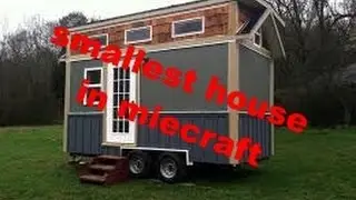 How to make the tiniest house ever  in minecraft