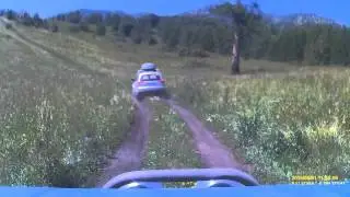 Дорога на Каскад водопадов на реке Шинок 01.08.2015