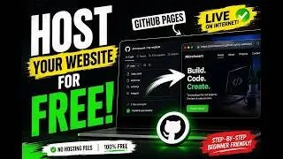 How to Host a Website for FREE with GitHub Pages Step by Step
