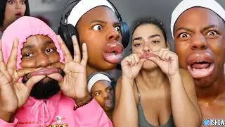 DOES SPEED HAVE DSL's 😂💀 | iShowSpeed Tries The KYLIE LIP CHALLENGE.. [SIBLING REACTION]
