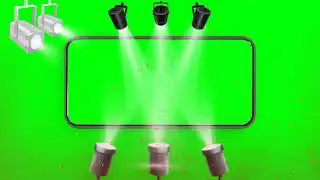 green Screen Mobile phone frame 2021 | Disco light green screen status 2021