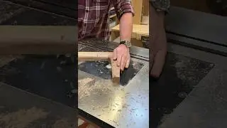 Making and shaping table legs. #furnituremaking #woodworking #carpentry #howitsmade #routertable
