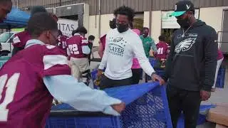The Philadelphia Eagles and Boys Latin of Philadelphia Join LPF Philadelphia Grand Opening