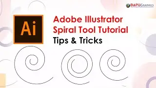Adobe Illustrator Spiral Tool Tutorial