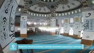 KOCAELİ BÜYÜKŞEHİR BELEDİYESİ "CumaNamazı öncesi camilerimizi dezenfekte ediyor"